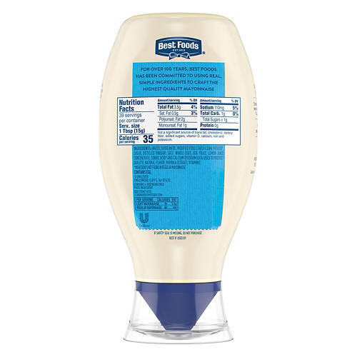 Light Mayonnaise Squeeze, 20 oz