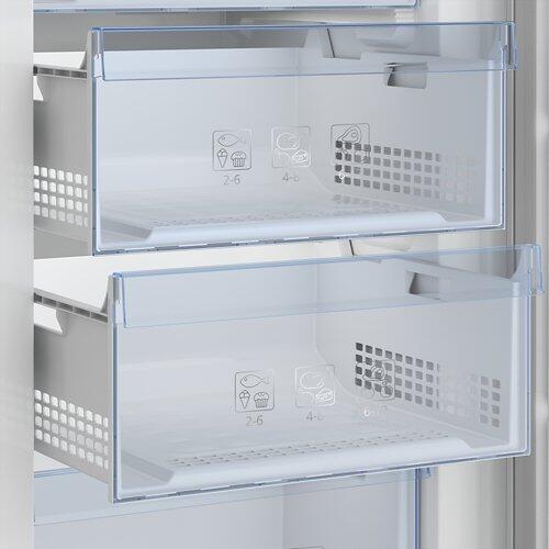 BEKO Congelatore verticale, RFNE448E45WCH