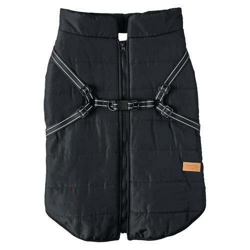Pet Harness Jacket - Black, XL