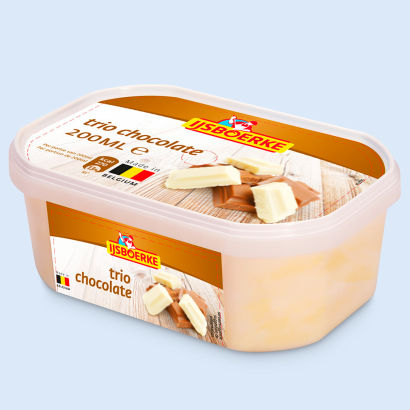 Glace au chocolat