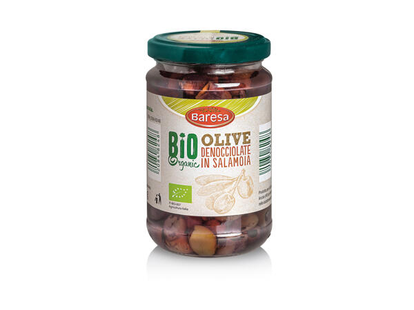 Bio Organic Pitted Olives