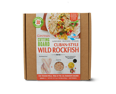 Contessa Cutting Board Seafood Meal Kits