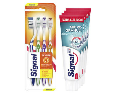 SIGNAL 
 BUNDLE PACK ZAHNCRÈME UND ZAHNBÜRSTE