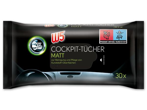 Cockpit-, Autoglas- oder Lederpflegetücher