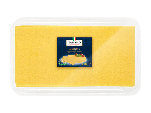 Feuilles de lasagne fraîches