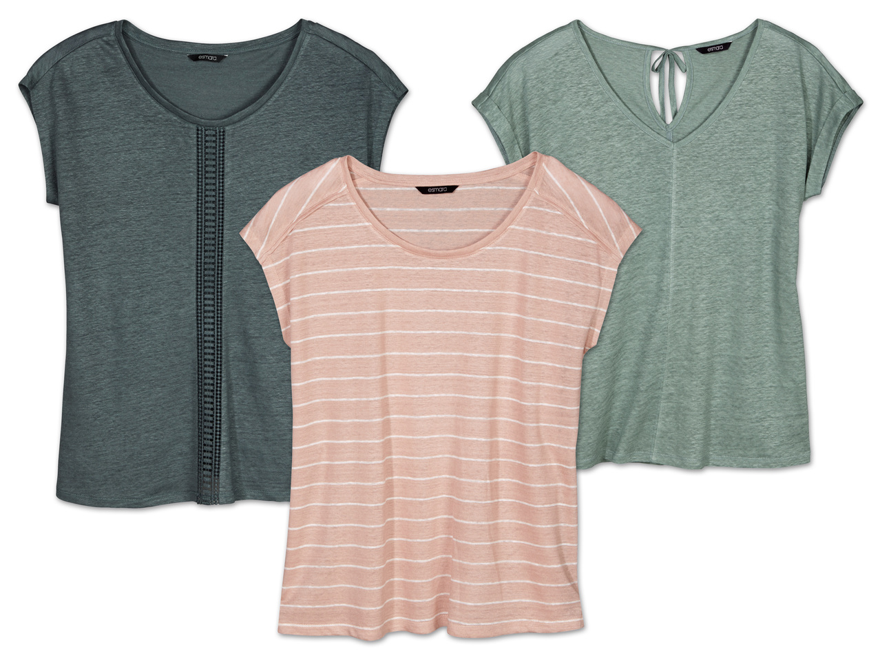 ESMARA(R) Damen Leinen-Shirt1