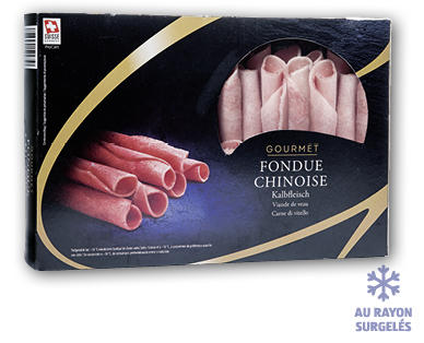 GOURMET FINEST CUISINE Viande de veau pour fondue chinoise
