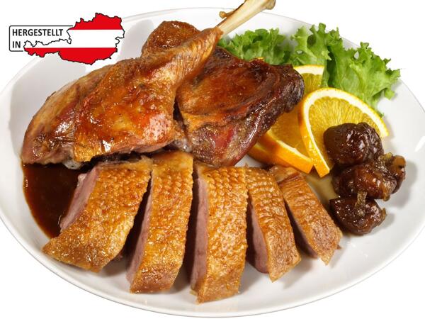 Flinkes halbes Gansl sous vide