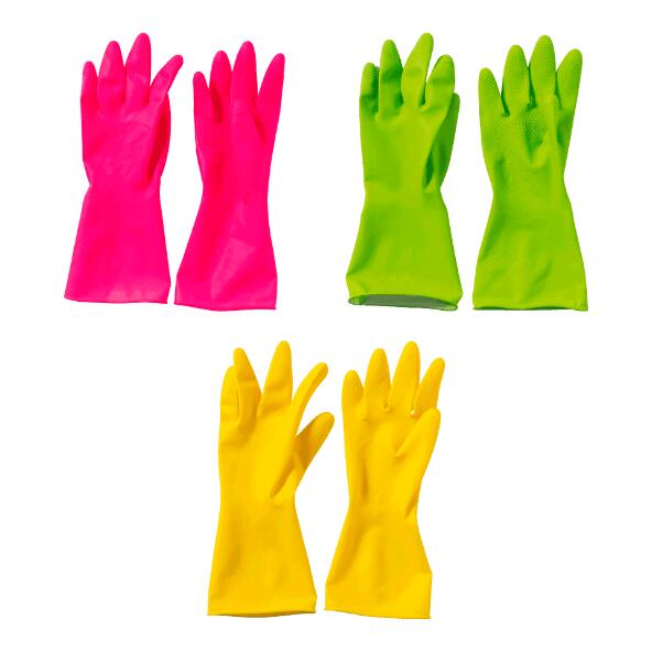 TWIDO HOUSEHOLD(R) 				Gants de ménage, 3 paires