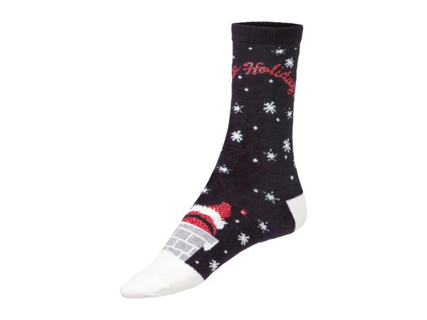 Esmara Ladies' Christmas Socks - 3 Pairs