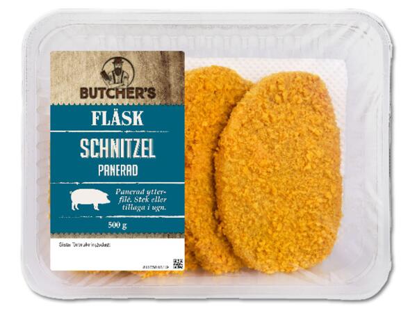 Panerad fläskschnitzel