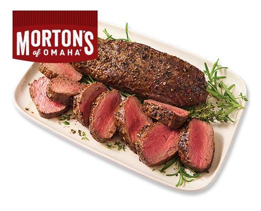 Morton's of Omaha 
 Fresh Peppercorn or Garlic Petite Beef Tender