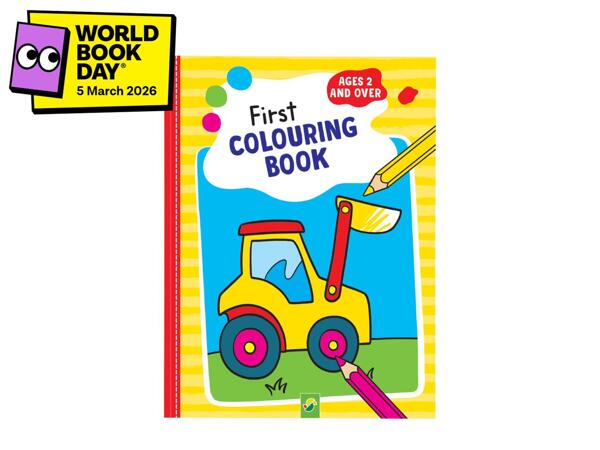 Kids' First Colouring Book