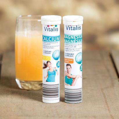 Comprimés au calcium ou magnésium, 20 pcs