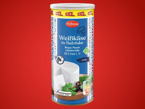 Weichkäse in Salzlake