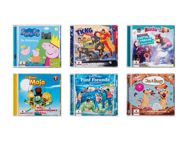 Livre audio pour enfant (uniquement en Suisse alémanique)