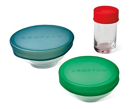 Crofton 
 Silicone Lids or Ice Cube Molds