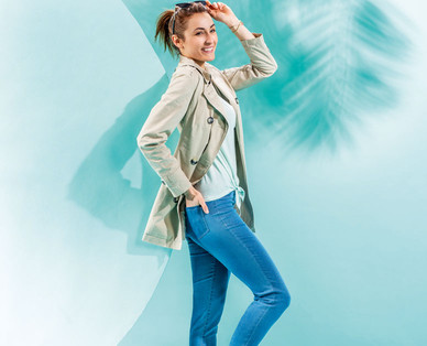 BLUE MOTION Damen-Stretch-Jeggings