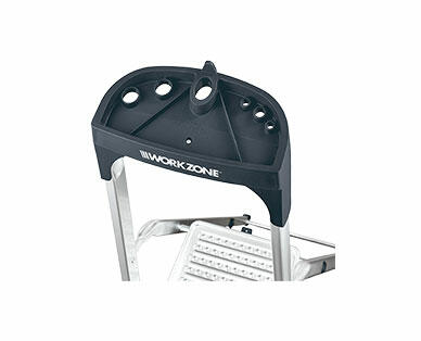 WORKZONE 4-Step Aluminum Ladder