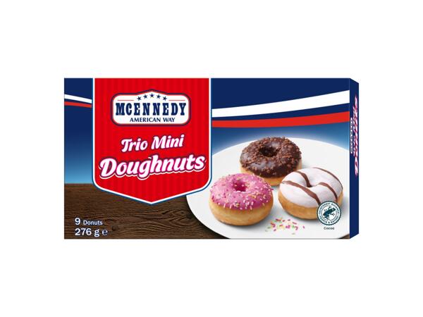 Trio mini donuts