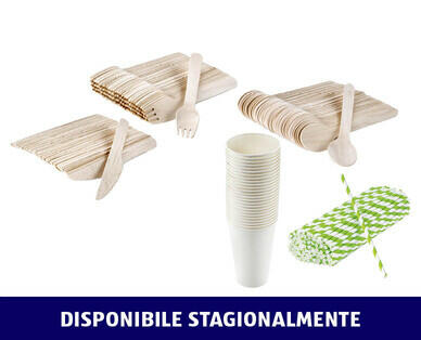 BBQ 
 ARTICOLI USA E GETTA IN CARTONE/LEGNO