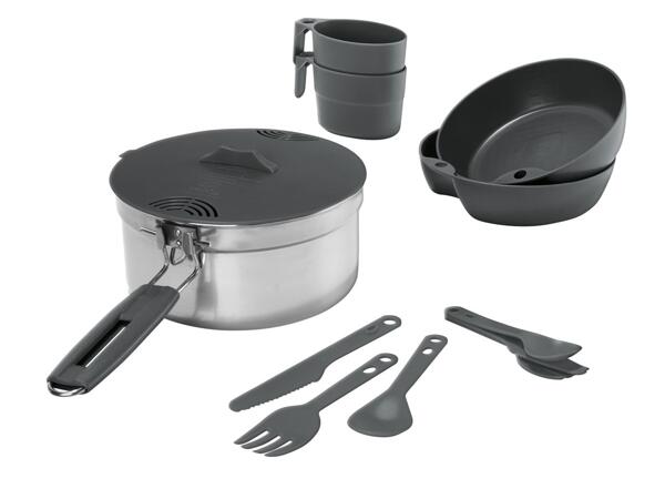 Camping cooking set, 12 pieces