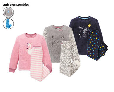 ALIVE(R) 
 PYJAMA EN POLAIRE POUR ENFANTS