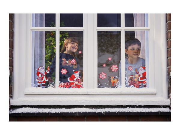 Livarno Home Christmas Window Stickers