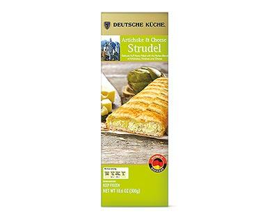 Deutsche Küche 
 Spinach & Ricotta or Artichoke & Cheese Savory Strudel