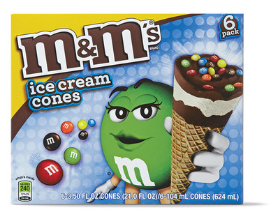 M&M's Ice Cream Cones