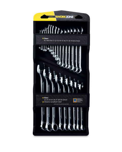 25 Piece XL Wrench & Spanner Set