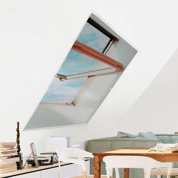 Klemm-Fliegengitter für Dachfenster