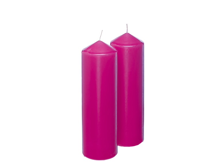 Bougies cylindriques