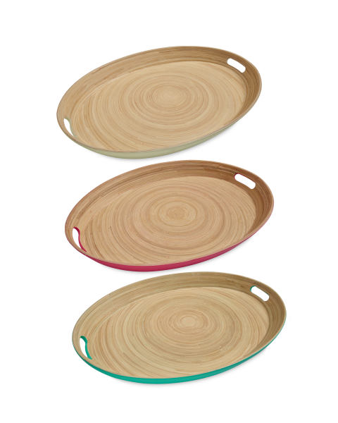 Bamboo Oval Tray