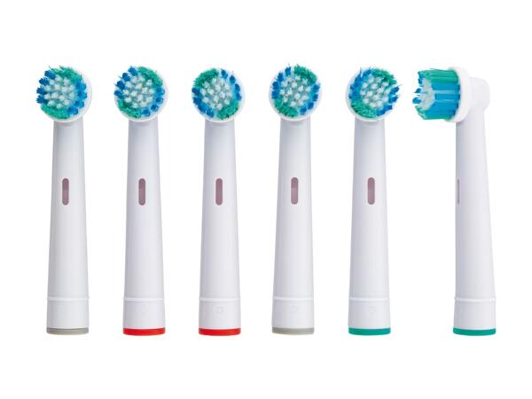 Têtes de brosses à dents de rechange, 6 pièces