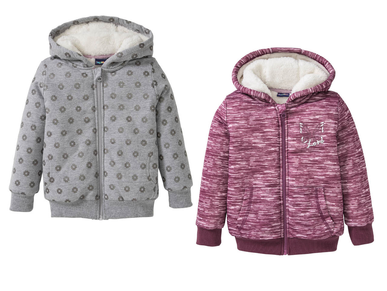 LUPILU Kids' Zip Through Hoodie