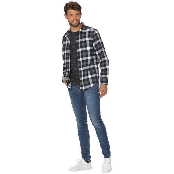 Herren Flanelloberhemd