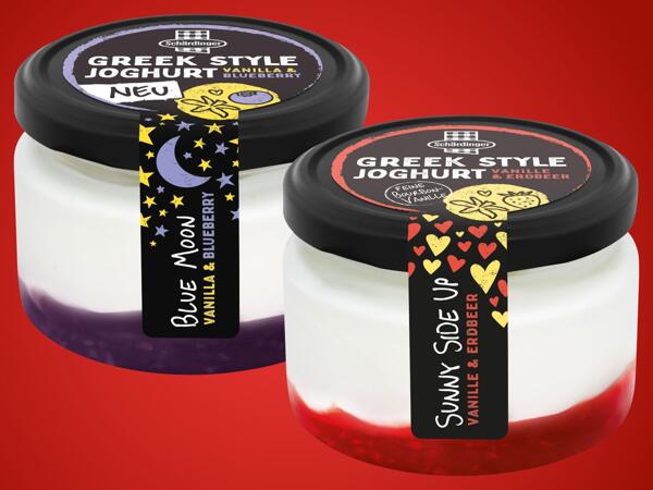 Greek Style Vanillejoghurt
