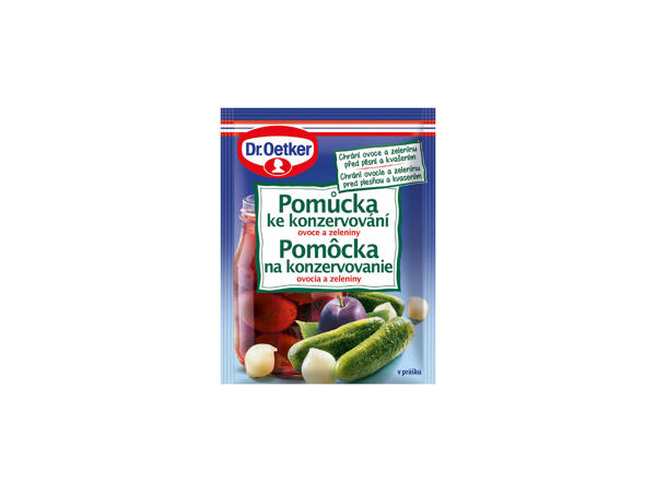 POMŮCKA KE KONZERVOVÁNÍ