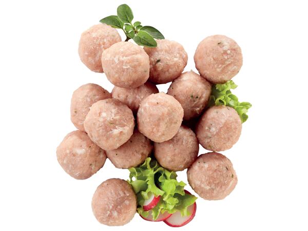 Turkey and Pork Meatballs
