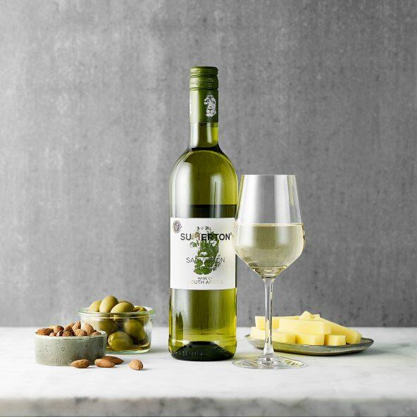SUMERTON 	 				Sauvignon Blanc eller Cabernet Sauvignon Pinotage