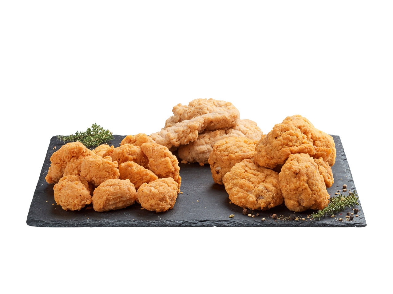Poulet croustillant avec sauce trempette