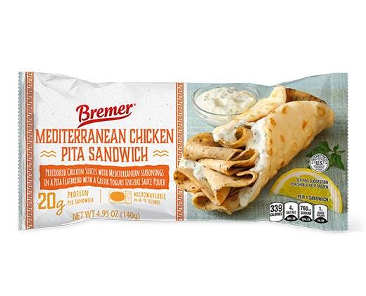 Bremer Beef or Chicken Gyro Sandwiches