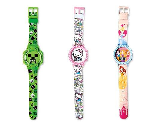 Licensed Kids Character LCD Watch