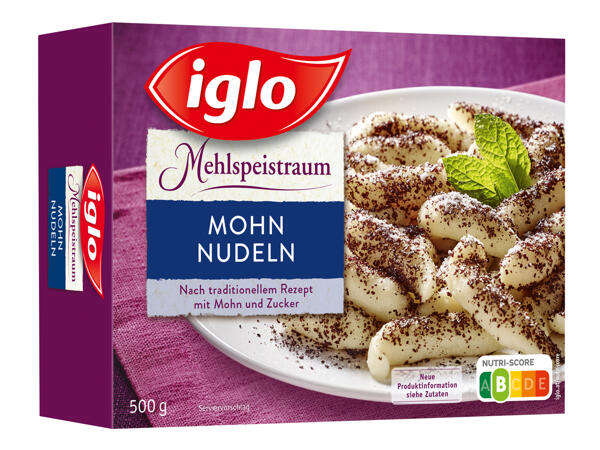 Iglo Mohnnudeln