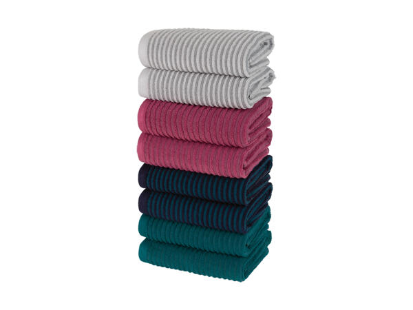Serviettes de toilette éponge, lot de 2