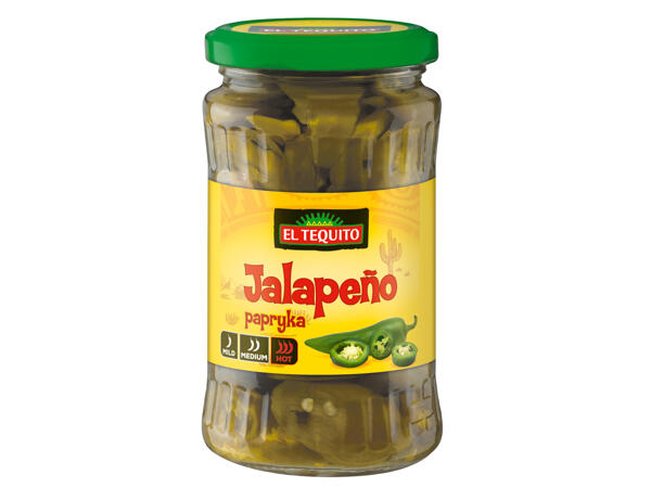 Jalapeños in Scheiben