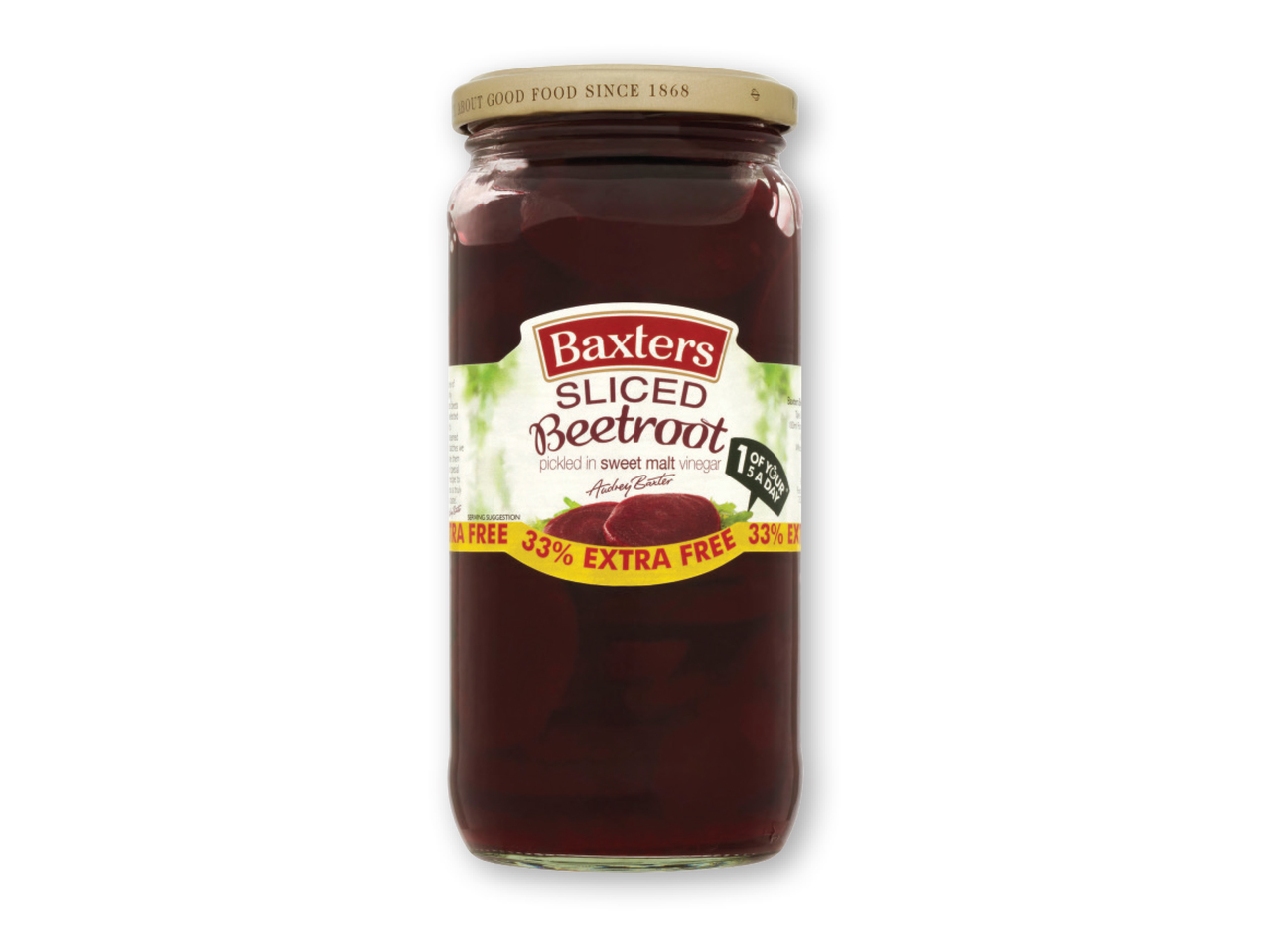 BAXTERS Sliced Beetroot - Lidl - Northern Ireland - Specials archive