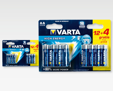 Piles "High Energy" VARTA