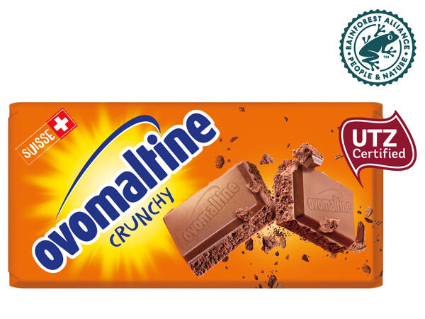 Ovomaltine Milchschokolade Crunchy